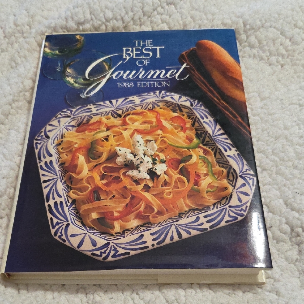 THE BEST OF GOURMET 1988 EDITION HARDCOVER COOKBOOK
